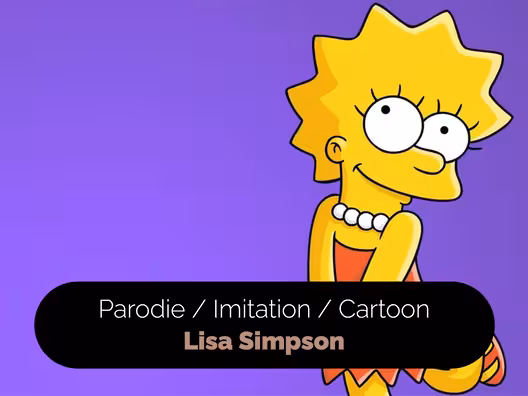 04_Parodie_Imitation_Cartoon_Lisa_Simpson
